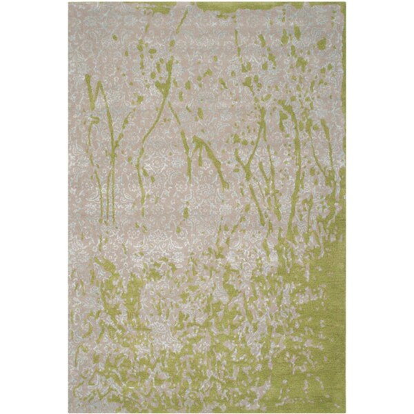 Safavieh 5 x 8 ft. Bella Hand Tufted Rug, Medium Rectangle - Silver - BEL528A-5
