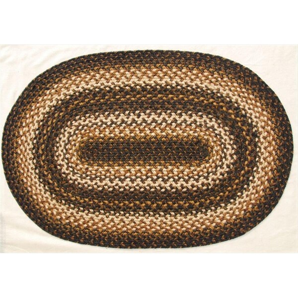 Homespice Decor Kilimanjaro Hudson Jute Braided Rugs - Oval - 504210