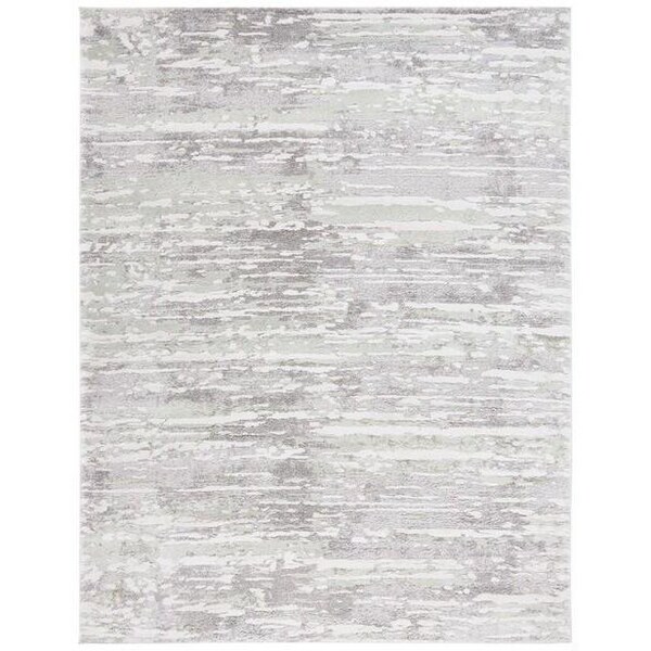 Safavieh 8 x 10 ft. Century 300 Contemporary Rectangle Power Loomed Rug Gray & Green - CTY350F-8