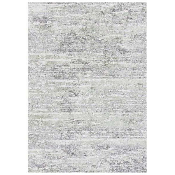 Safavieh 8 x 10 ft. Century 300 Contemporary Rectangle Power Loomed Rug Gray & Green - CTY350F-8