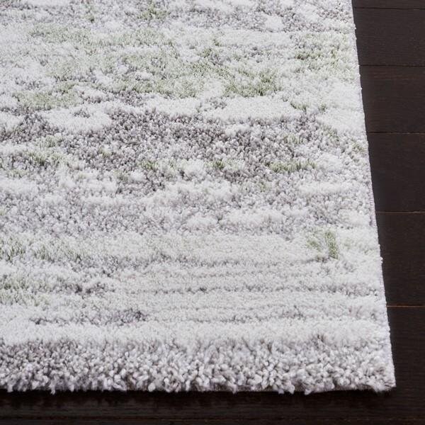Safavieh 8 x 10 ft. Century 300 Contemporary Rectangle Power Loomed Rug Gray & Green - CTY350F-8