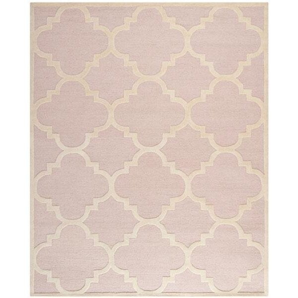 Safavieh Cambridge Accent Rugs, Light Pink and Ivory - 2 ft.-6 in. x 4 ft. - CAM140M-24