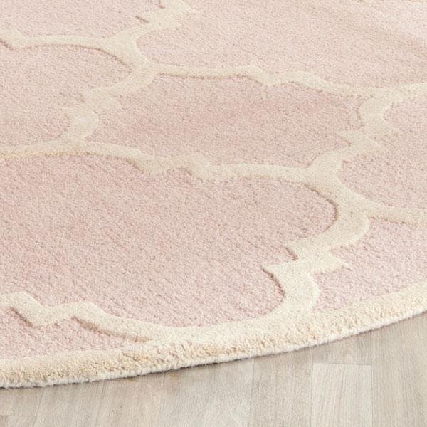 Safavieh Cambridge Accent Rugs, Light Pink and Ivory - 2 ft.-6 in. x 4 ft. - CAM140M-24