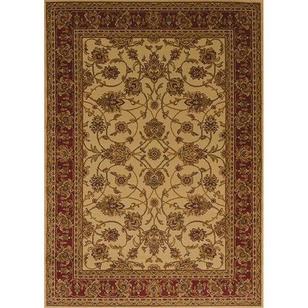 United Weavers 1 ft. 10 in. x 3 ft. Affinity Reza Accent RugIvory - 750 00815 24