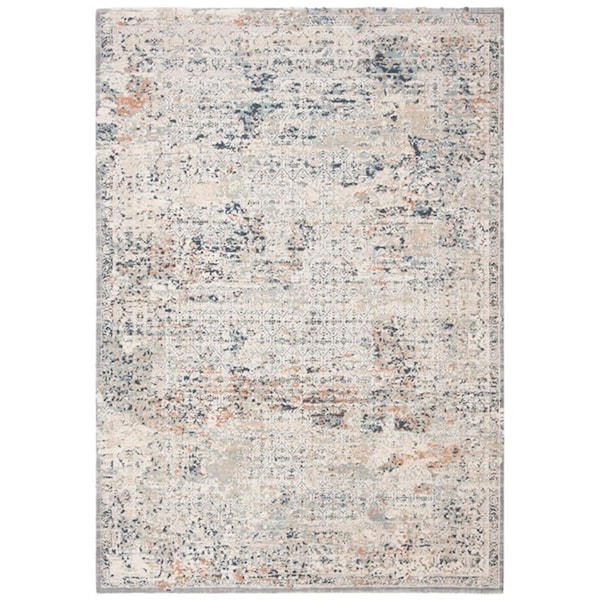 Flowers First 2 ft. 2 in. x 8 ft. Martha Stewart Vintage Runner Power Loomed Rug - Cream & Beige - FL1887874