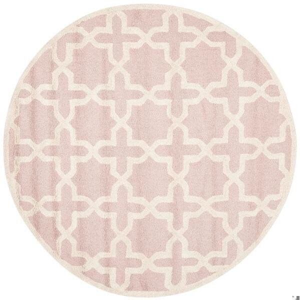 Safavieh Cambridge Small Rectangle Rugs, Light Pink and Ivory - 3 x 5 ft. - CAM125M-3