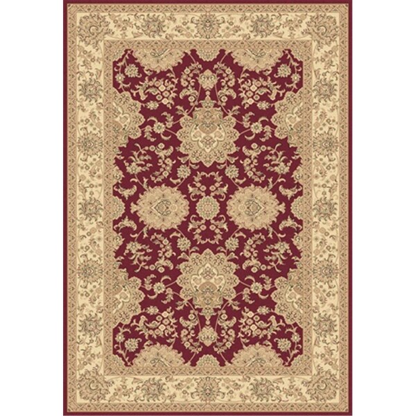 Dynamic Rugs Legacy 7.10 x 10.10 58019-330 Rug - Red - LE91258019330