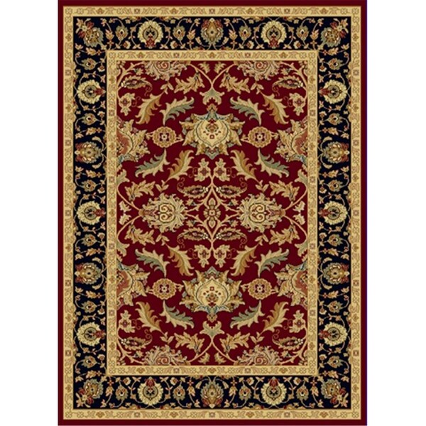 Dynamic Rugs Yazd 3.3 x 5.3 1744-310 Rug - Red - YA351744310
