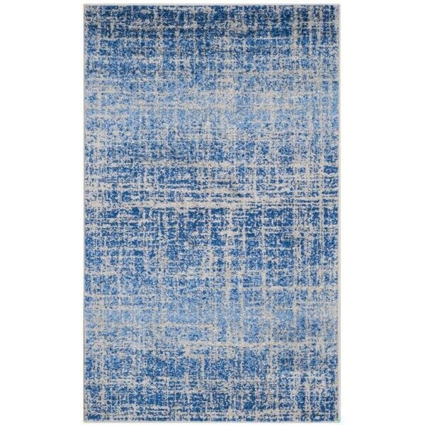 Safavieh 2 ft.-6 in. x 18 ft. Adirondack Power Loomed Runner Rug, Blue and Silver - ADR116D-218