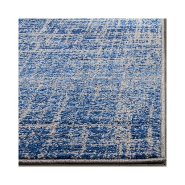 Safavieh 2 ft.-6 in. x 18 ft. Adirondack Power Loomed Runner Rug, Blue and Silver - ADR116D-218