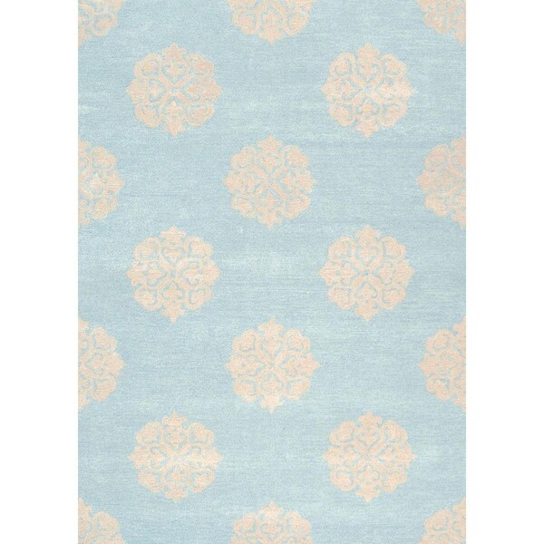 Safavieh Soho Accent Rugs, Turquoise and Yellow - 2 ft.-6 in. x 4 ft. - SOH724A-24