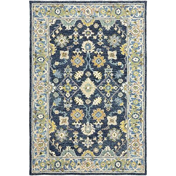 Oriental Weavers 2 ft. 6 in. x 8 ft. Alfresco 28405 Runner Area RugNavy - A28405076243ST