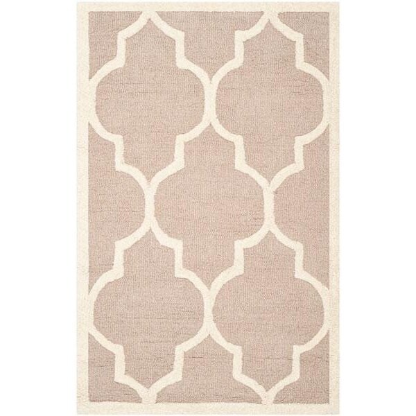 Safavieh Cambridge Hand Tufted Runner Rug- Beige - Ivory- 2 ft. 6 in. x 6 ft. - CAM134J-26