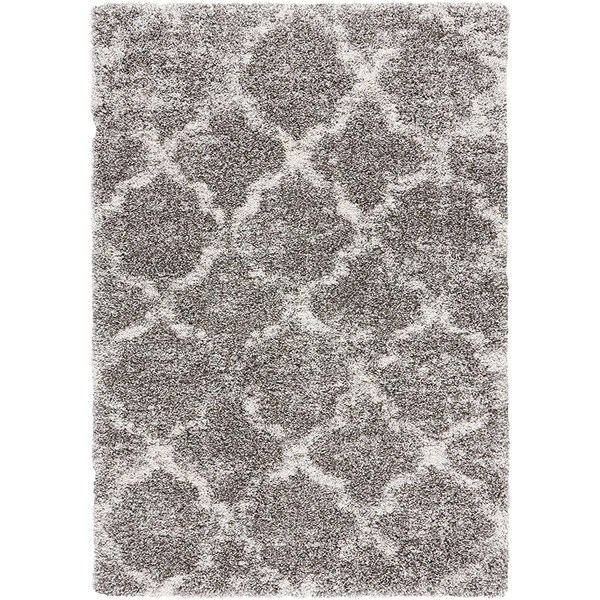 Safavieh 5 ft. 1 in. x 7 ft. 6 in. Hudson Shag Vintage Rectangle Rug Gray & Ivory - SGH269F-5