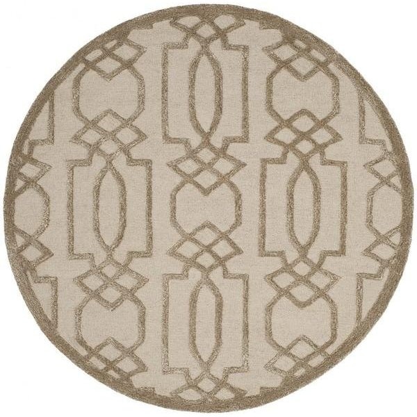 Safavieh Bella Hand Tufted Rectangle Rug, Sand and Brown - 4 x 6 ft. - BEL138A-4