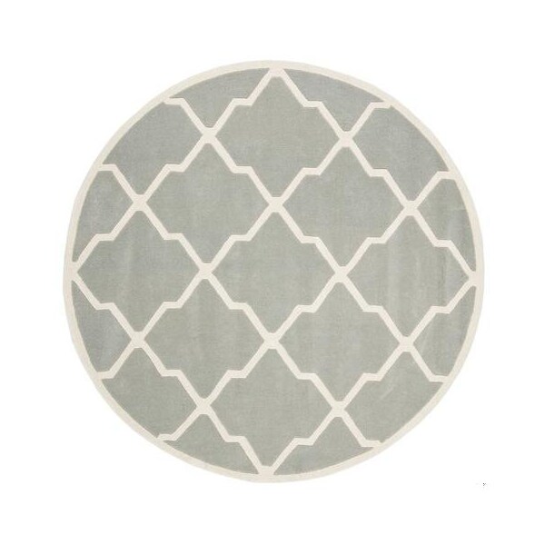 Safavieh Chatham Accent Rugs, Grey and Ivory - 2 x 3 ft. - CHT735E-2