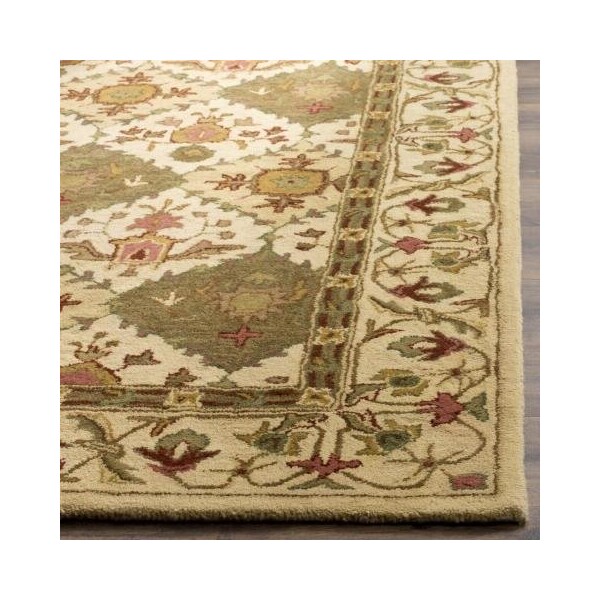 Safavieh 2 x 3 ft. Accent Traditional Antiquity- Beige Hand Tufted Rug - AT57D-2