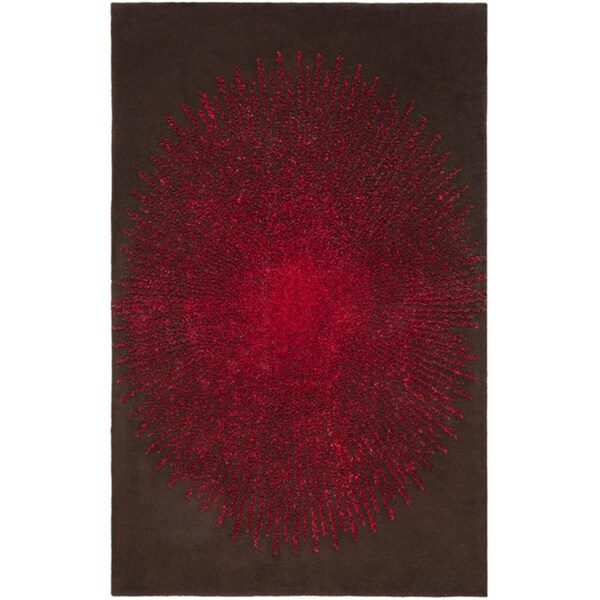 Safavieh Soho 2 ft. 6 in. x 8 ft. Rectangle Area Rug Brown & Red - SOH655T-28