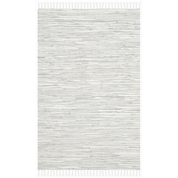 Safavieh 2 ft. 6 in. x 4 ft. Contemporary Montauk Silver Runner Rug - MTK753A-24