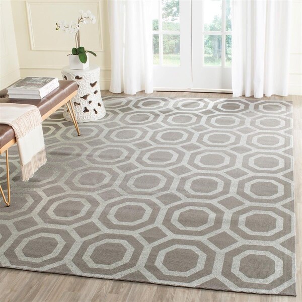 Safavieh 4 x 6 ft. Cedar Brook Rectangle Hand-Loomed Rug Gray & Ivory - CDR801F-4