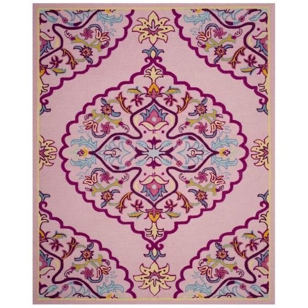 Safavieh Bellagio Hand Tufted Accent Area RugPink & Multicolor 2 x 3 ft. - BLG605A-2