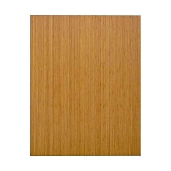 Work-Of-Art Area Rugs, In. X 60 In. Dark Cherry Bamboo Roll-Up Chair Mat- No Tongue.5Mm Thick.Felt Backing - WO37387