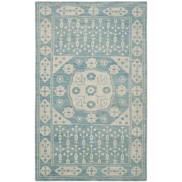 Safavieh Kenya Hand Knotted Small Rectangle Rug- Blue- 3 x 5 ft. - KNY683A-3