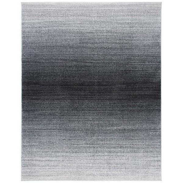 Safavieh 6 x 6 ft. Adirondack Contemporary Round Power Loomed Rug Gray & Dark Gray - ADR142H-6R