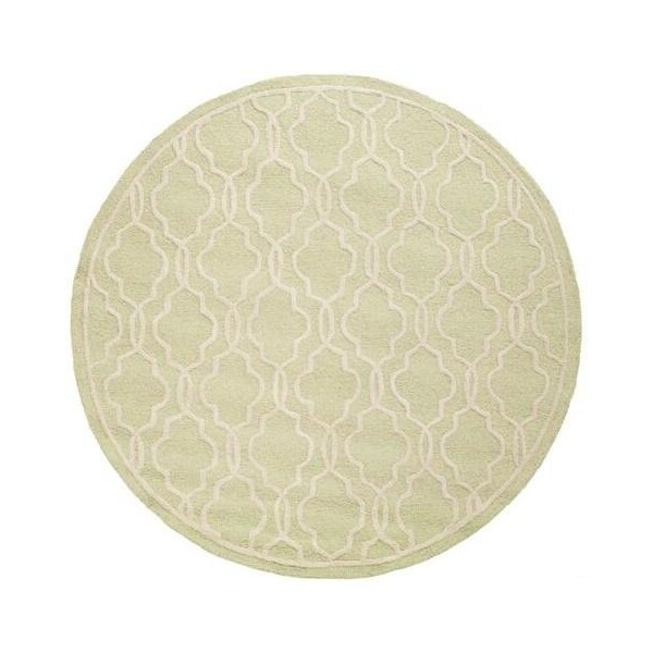 Safavieh Cambridge Hand Tufted Runner Rugs, Light Green and Ivory - 2 ft.-6 in. x 8 ft. - CAM131B-28