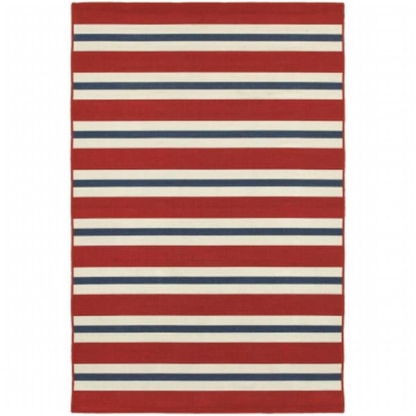 Sphinx By Oriental Weavers Oriental Weavers Meridian 5701R 2x8 Runner - Red/ Blue-Polypropylene - M5701R068230ST