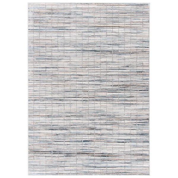 Safavieh 9 x 12 ft. Sonoma Contemporary Rectangle Power Loomed Rug Gray & Ivory - SON354F-9