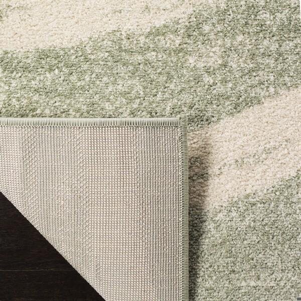 Safavieh Adirondack Power Loomed Runner Area Rug, Sage and Cream - 2 ft.-6 in. x 8 ft. - ADR125X-28