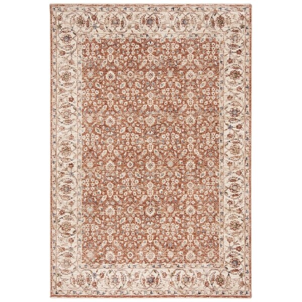Safavieh 2 x 8 ft. Heirloom 700 Rectangle Power-Loomed Rug Beige & Light Rust - HRL701B-28