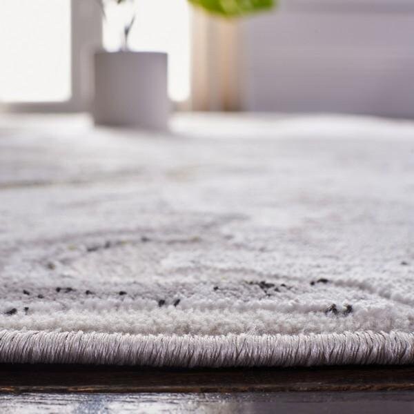 Safavieh 2 x 8 ft. Amelia Contemporary Runner Power Loomed Area Rug, Grey & Gold - ALA277G-28