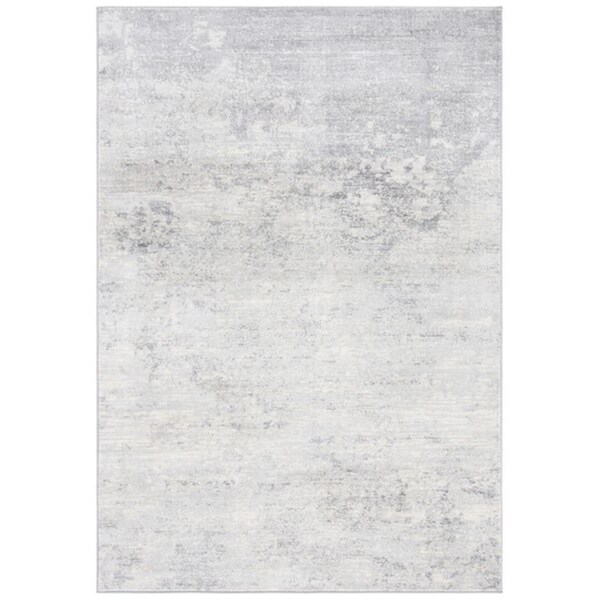 Safavieh 9 x 12 ft. Brentwood Contemporary Rectangle Power Loomed Rug Ivory & Grey - BNT822A-9