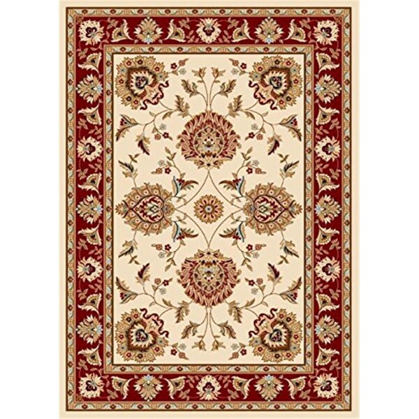Infinity Home 2 ft. 3 in. x 3 ft. 11 in. Timeless Abbasi Traditional Area Rug - Ivory - 36023