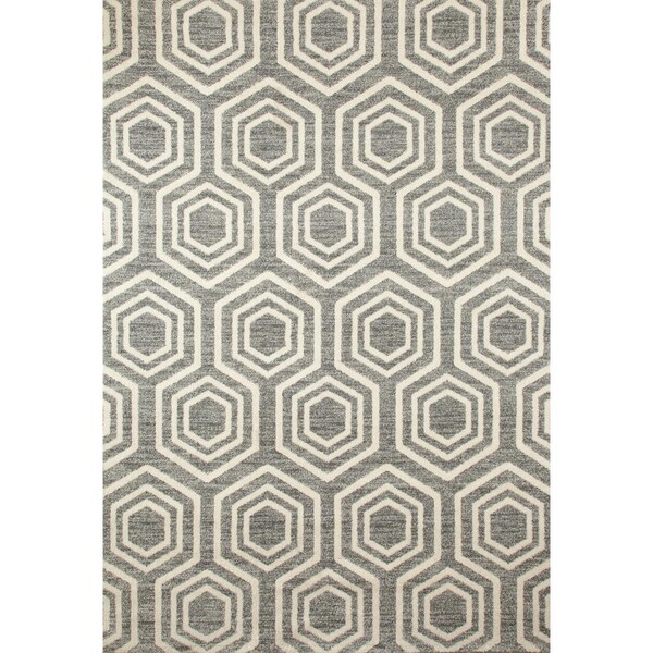 Art Carpet 3 X 4 Ft. Highline Collection Bees Knees Woven Area Rug, Gray - 841864100440