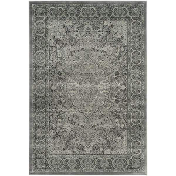 Safavieh Paradise Power Loomed Rectangle Rug- Light Grey - Anthracite- 2 Ft. 7 In. X 4 Ft. - PAR169-2730-24