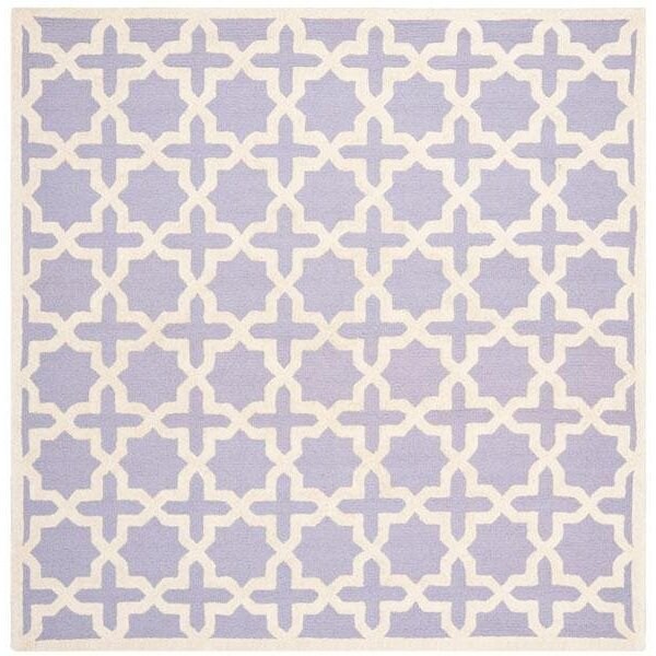 Safavieh Cambridge Hand Tufted Runner RugLavander & Ivory 2 ft.-6 in. x 6 ft. - CAM125C-26
