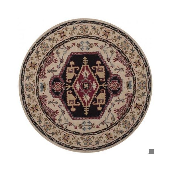 Safavieh 8 x 10 ft. Bellagio Hand Tufted Large Rectangle Area RugBeige & Black - BLG549A-8