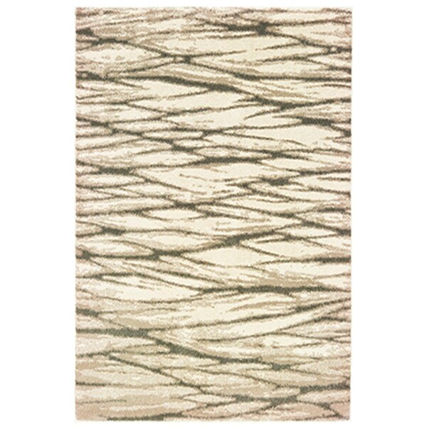 Oriental Weavers 2 ft. 3 in. x 7 ft. 6 in. Carson Runner Rug Ivory - C9671C068230ST