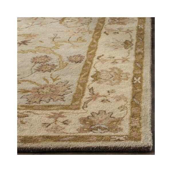 Safavieh Antiquity Hand Tufted Small Rectangle Area RugLight Grey & Beige 3 x 5 ft. - AT62A-3
