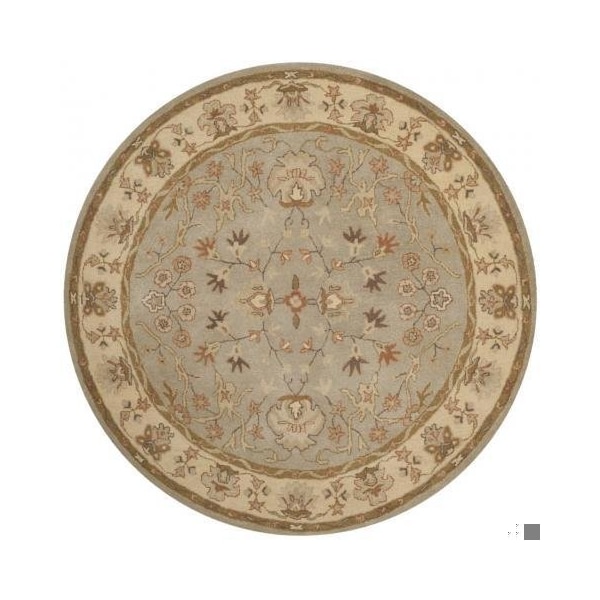 Safavieh Antiquity Hand Tufted Small Rectangle Area RugLight Grey & Beige 3 x 5 ft. - AT62A-3