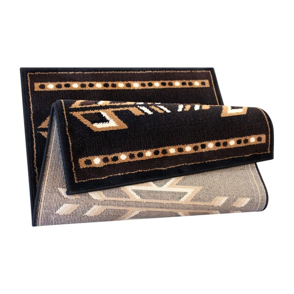 Flash Furniture Brown 2' x 3' Southwestern Arrow Motif Area Rug - KP-RGB9072-23-BN-GG
