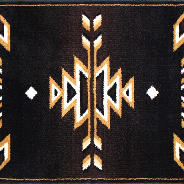 Flash Furniture Brown 2' x 3' Southwestern Arrow Motif Area Rug - KP-RGB9072-23-BN-GG