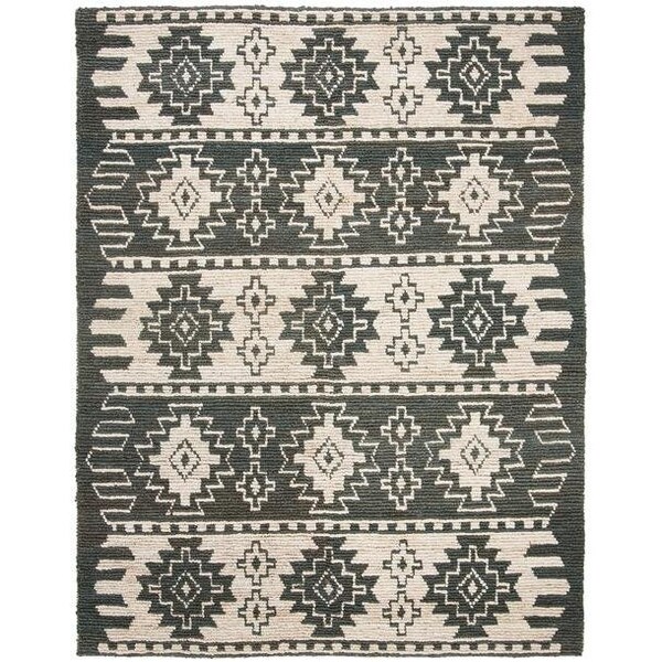 Safavieh Bohemian Rectangle Hand Loomed RugsGrey & Beige 4 x 6 ft. - BOH704F-4