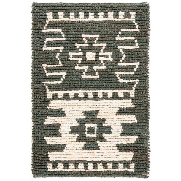 Safavieh Bohemian Rectangle Hand Loomed RugsGrey & Beige 4 x 6 ft. - BOH704F-4