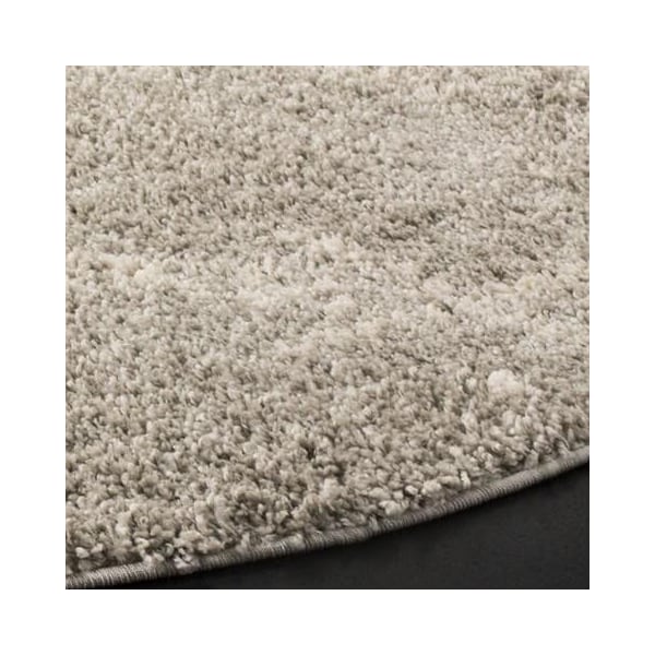 Safavieh 4 x 6 ft. Arizona Shag Power Loomed Rug, Small Rectangle - Grey and Ivory - ASG745D-4