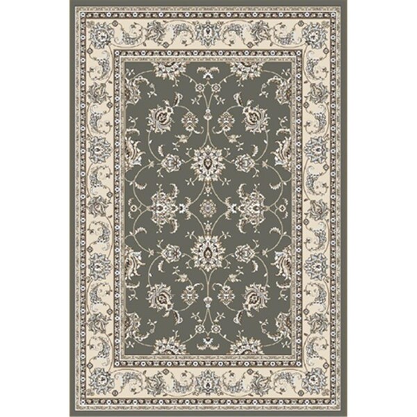 Auric GREEN Pisa Rectangular Light Green Traditional Turkey Area Rug, 2 ft. 2 in. W x 7 ft. 7 in. H - AU2643578