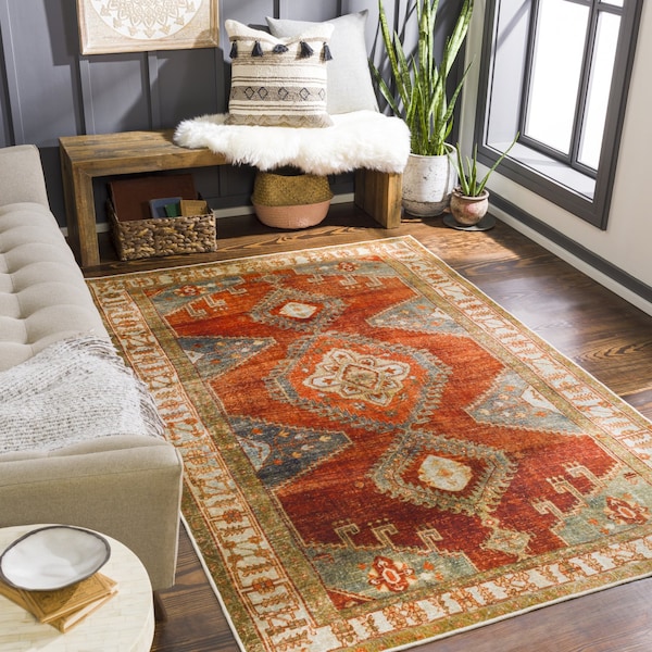 Livabliss Lavable LVB-2301 Machine Washable Area Rug - LVB2301-7696